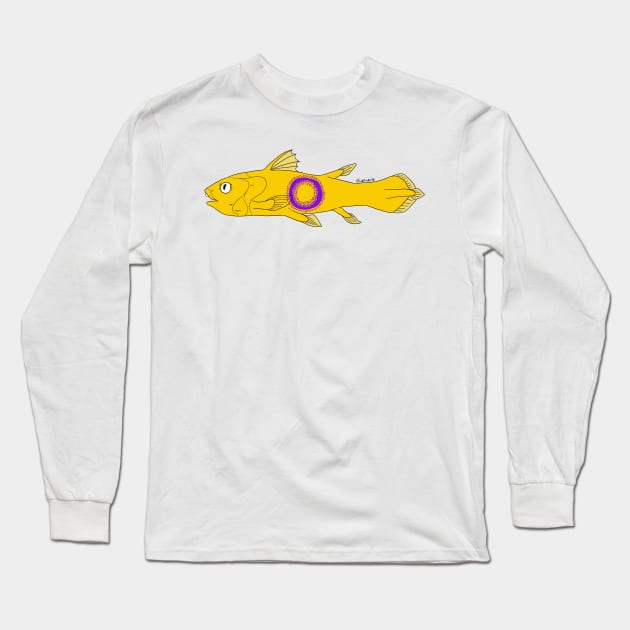 Intersex Long Sleeve T-Shirt by geckohivemind